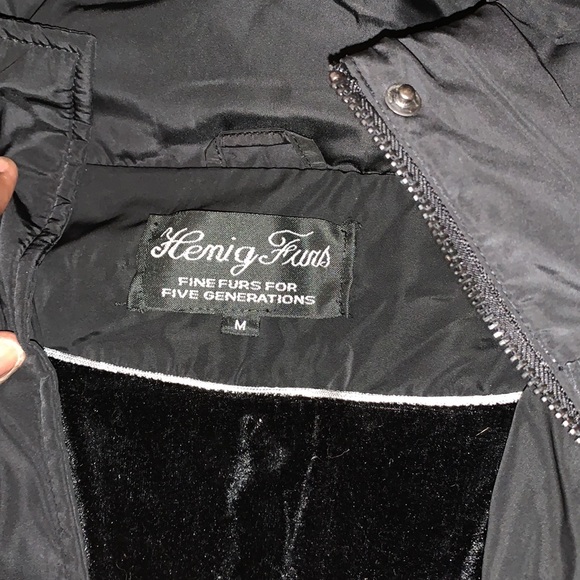 Henig fur jacket size medium - Picture 2 of 3